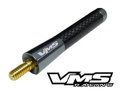 Vms Racing 3  Cnc Billet Gunmetal Carbon Fiber Antenna For 00-09 Honda S2000 • $14.95