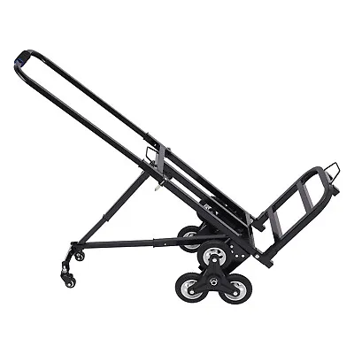 Stair Climbing Cart Hand Truck Max 330lbs Portable Folding Trolley With 8 Wheels • $66.58