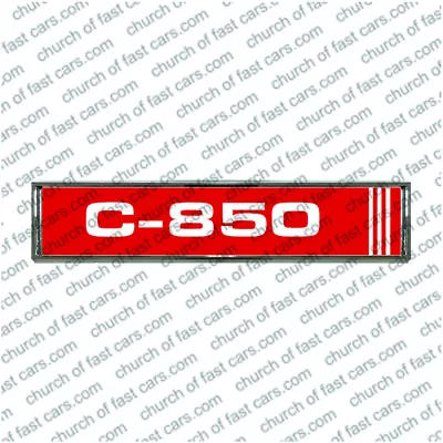 Chrome Badge #7057 To Suit C-850 Kenworth Truck Dash Or Interior  • $37