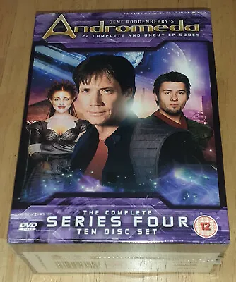 £12.95 • Buy Andromeda Complete Series 4 Uncut DVD Box Set Region 2 NEW 4th Season 10 Discs 