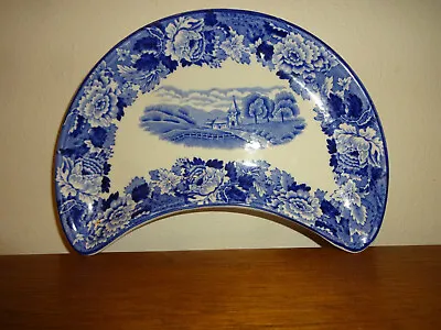 Enoch Woods English Scenery Chicken Bone Plate Woods & Sons England • $14
