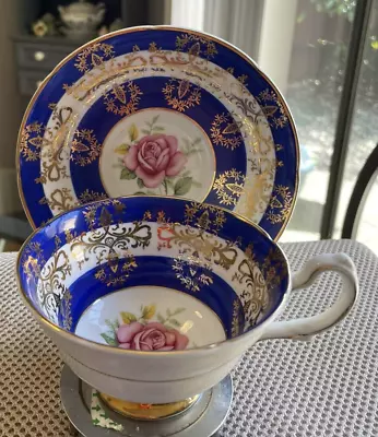 VINTAGE TEA CUP AND SAUCER ROYAL GRAFTON 1960s • $35