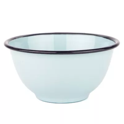 NEW Falcon Enamel Footed Bowl Pastel Blue 14cm • £5.26