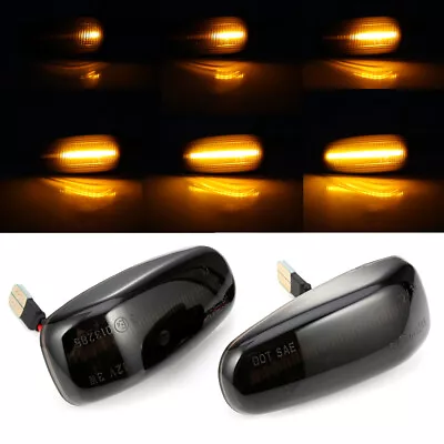 LED Dynamic Side Marker Turn Signal Light For Mercedes-Benz W124 W163 W210 W202 • $22.99