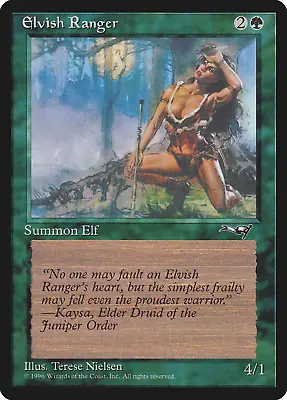 Elvish Ranger (Moon Background) [Alliances] Magic MTG • $1.85