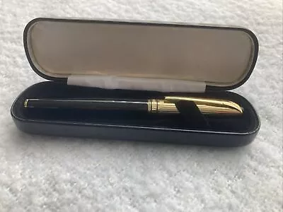 Cabouchon Black/gold Roller Pen 0.5mm In Box • £10