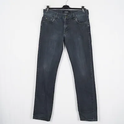 J. LINDEBERG JAY Men's Jeans Size W34 L36 Slim Fit Straight Grey Zip Fly K11329 • $25.44