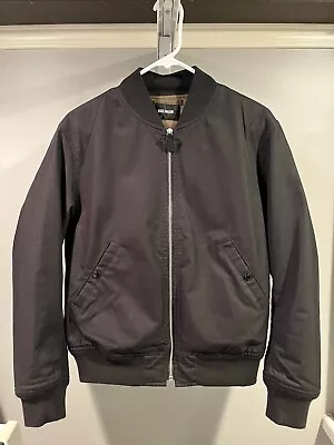 Buck Mason Storm Stopper Bomber Jacket Black Mens Small • $199