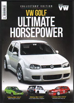 Volkswagen Golf Car Bookazine: Vw Golf Ultimate Horse Power • £7.95