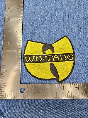 Wu Tang Clan Patch 90s East Coast Symbol Black Yellow Embroidered Iron On Patch • $4.95