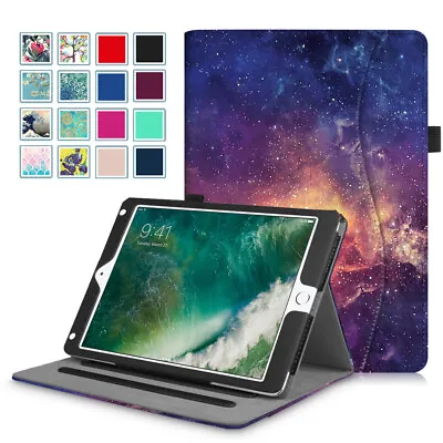 For Apple IPad Case Folio Stand Cover Multi-Angles With Pocket Auto Wake/Sleep • $14.99