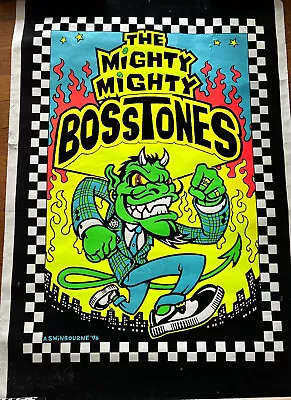 Vintage Mighty Mighty Bosstones Black Light Poster • $20