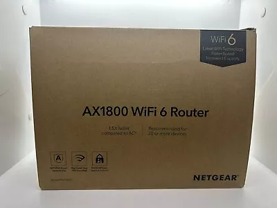 NETGEAR 4-Stream WiFi 6 Router R6700AX– AX1800 Wireless ..... • $39.95