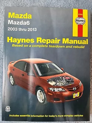 Mazda6 (2003-2013) Haynes Repair Manual (USA) (Paperback) 61043 • $19.99