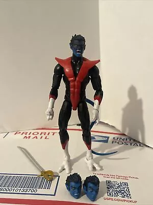 Marvel Legends 6  Inch Wendigo BAF Wave X-Men Nightcrawler As Shown RA40 • $50