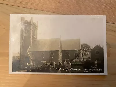 St Mary’s Church Aberavon Port Talbot Postcard • £5