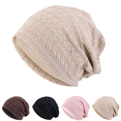 Women Muslim Hijab Turban Cancer Hat Hair Loss Bonnet Chemo Cap Wrap Head Cover • $7.55
