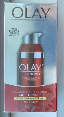 $29.95 • Buy Olay Regenerist Advanced Anti-Aging Micro-Sculpting Spf30 Cream Moisturiser 50ml