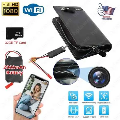 1080P Mini Camera WiFi IP Video Camcorder Module DVR Home Security Cam 32GB Card • $40.89