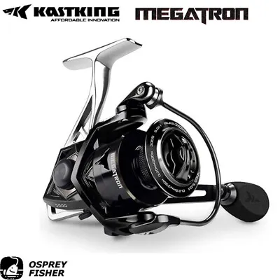 KastKing Megatron Spinning Reels 7+1BB Ultra Smooth Powerful Fishing Reel • £65.08