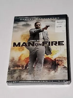 MAN ON FIRE NEW/SEALED DVD 2004 WIDESCREEN Denzel Washington. • $2.99