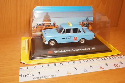 1964 Moskvitch 408 Saint Petersburg Taxi 1:43 • $12.96