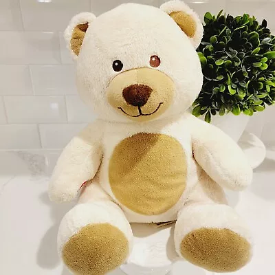 Build-A-Bear BAB Cream Plush Teddy Bear Stuffed Animal Toy Says 'I Love You' • $14