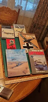 Luftwaffe Fighter Messerschmitt Bf Me109  Lot 6 Book Shacklady Grinsell Feist • $12.95