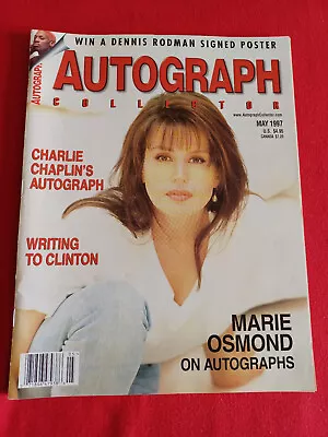 Autograph Collector Magazine - May 1997 - Marie Osmond • £16.09