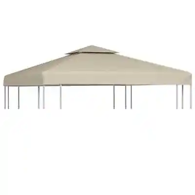 Water-proof Gazebo Cover Canopy Replacement 310 G / M� Beige 3 X 3 M • $86.65