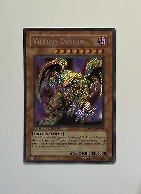 Yu-Gi-Oh! TCG Victory Dragon Shonen Jump Promo JUMP-EN011 Limited Secret Rare NM • $15