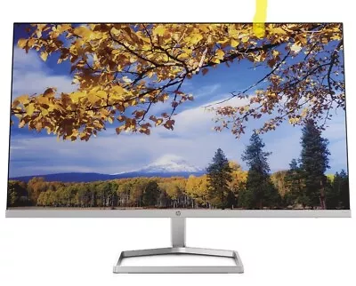 HP M27f Ultraslim Monitor 27 Inch Full HD 1080p Screen Broken  • £45