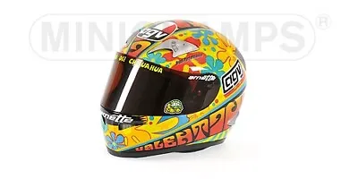 2003 Helmet AGV Valentino Rossi GP Valencia 1:2 Replica Model MINICHAMPS Helmet • £105.32