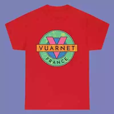 Vuarnet France Logo Men's Red T-shirt Size S-3XL • $6.99