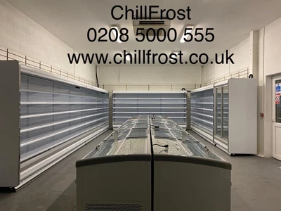 £0.99 • Buy 3.75m 12 Ft Remote Multideck Door Dairy Cabinet Chiller | All Sizes