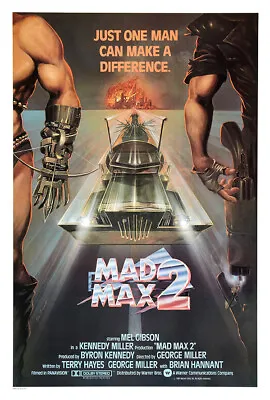 Mad Max 2 - Road Warrior - Movie Poster - US Version #1 - Mel Gibson • $16.99