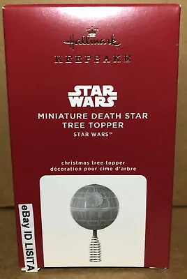 Hallmark 2020 Star Wars MINIATURE Death Star Tree Topper Mini • $49.99