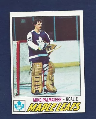 Razor Sharp Pack Fresh 1977 Topps Hockey #211 Mike Palmateer Rookie  .99 Sh Q083 • $4.99