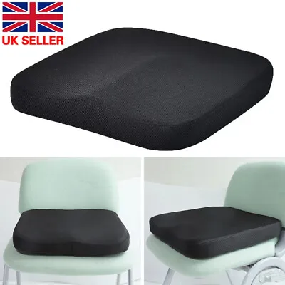Memory Foam Seat Cushion Coccyx Support Orthopedic Pillow Office Home Chairs Pad • £11.59