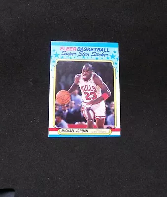 Michael Jordan 1988 Fleer Sticker #7 Choice Condition! • $2