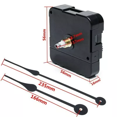 DIY High Torque Quartz Clock Movement Controlled Motor Mechanism Replacement Kit • $13.80