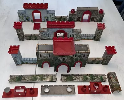 1950's Marx Prince Valiant Tin Castle Playset (Parts As Found No Figures) • $39.50