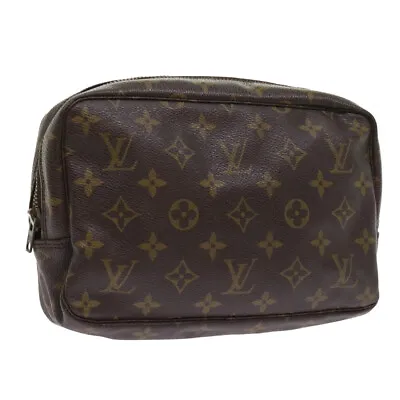 LOUIS VUITTON Monogram Trousse Toilette 23 Clutch Bag Vintage M47524 Auth 57416 • $229.60