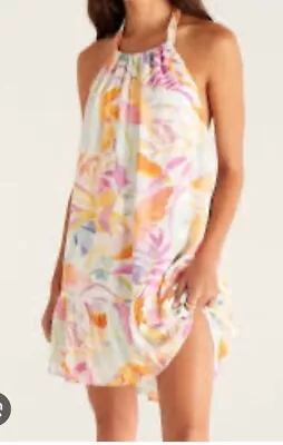 Z Supply Coastal Beach Rooftop Palm Mini Dress Size Large NWT • $50