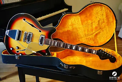 Fender Coronado II 1967 Sunburst One-Owner Outstanding Vintage Condition • $2995