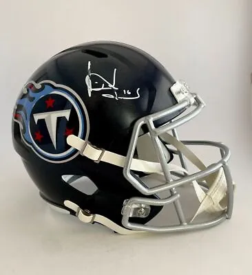 NFL Vince Young Signed Tennessee Titans Full Size Riddell Speed Helmet Tri-Star • $299.95