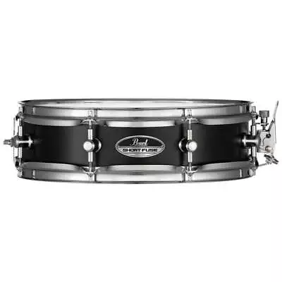 Pearl Short Fuse Black Steel Piccolo Snare Drum 13x3.5 • $119.99