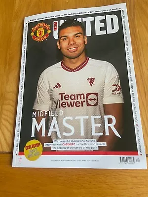 Inside United The Official Monthly Magazine Man Utd April 2024 • £7.95