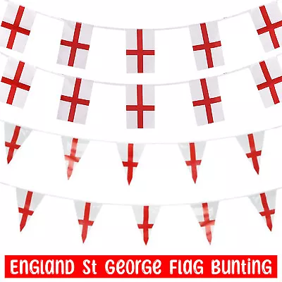 £3.06 • Buy St George Wales FABRIC Flag Bunting England Welsh National Flag Banner