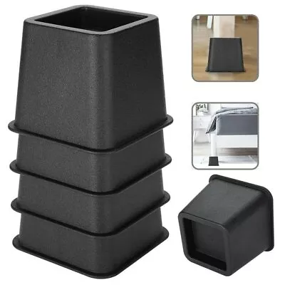$22.99 • Buy Bed Furniture Risers 10cm Heavy Duty Adjustable Desk Lifts Leg Sofa Bed Extender